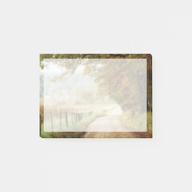 Bloco Post-it Outono na Estrada do País (Frente)