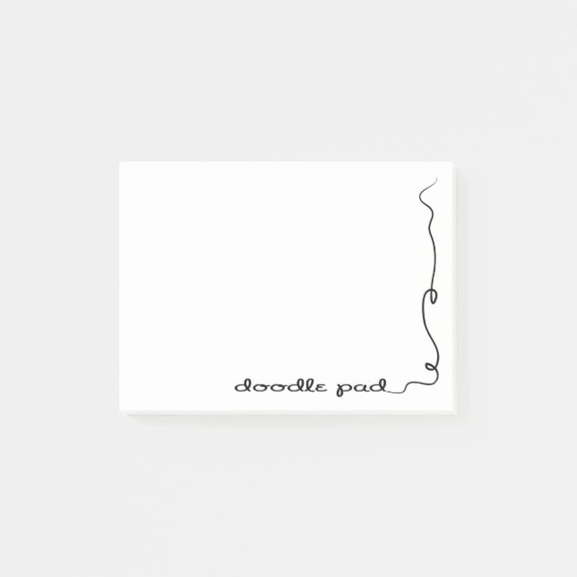 Bloco Post-it Pad de porta (Frente)