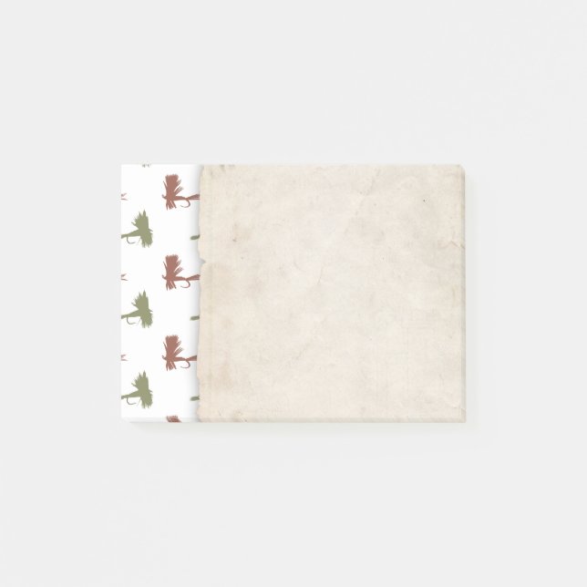 Bloco Post-it Padrão das tarugas de pesca (Frente)