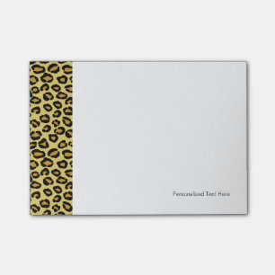 Bloco Post-it Padrão Leopard