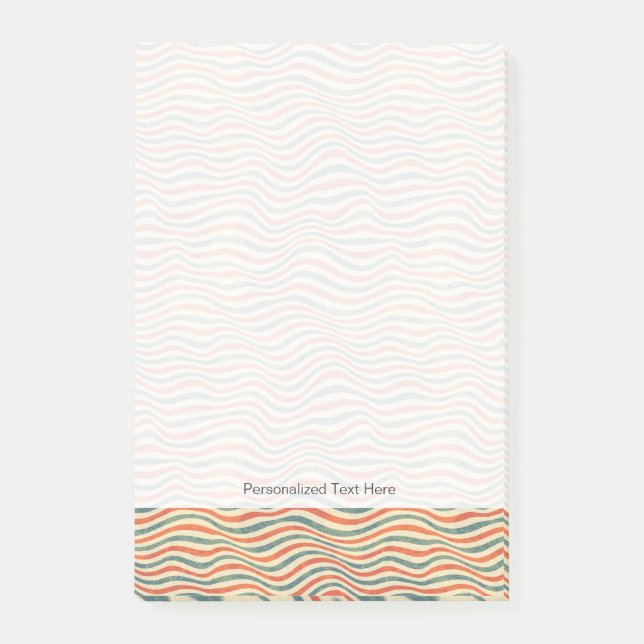 Bloco Post-it Padrão listrado (Frente)