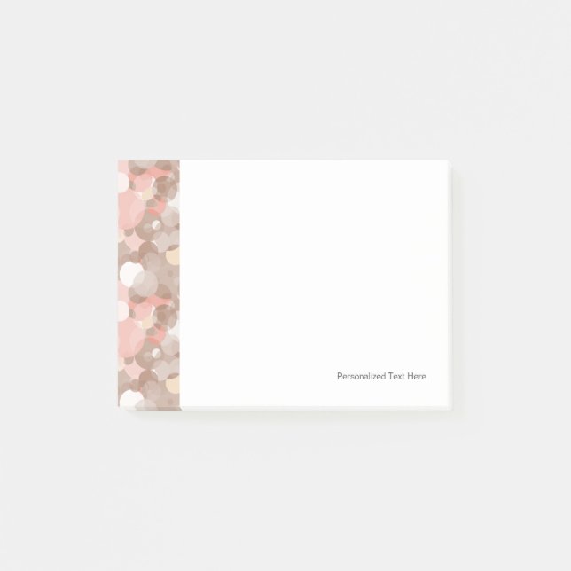 Bloco Post-it Padrão Simples - Círculos (Frente)