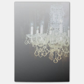 Bloco Post-it País Ocidental Russo - Chic - Chandelier - Madeira