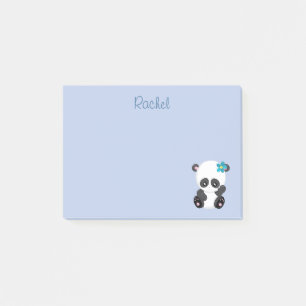 Bloco Post-it Panda Bear Cuteness