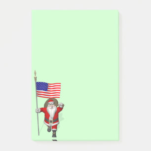 Bloco Post-it Papai Noel, Alferes Dos Estados Unidos