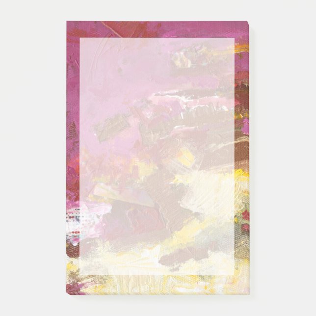 Bloco Post-it Passear-me através dela (Frente)