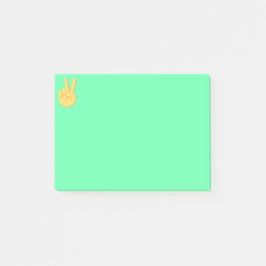 Bloco Post-it Peace Emoji