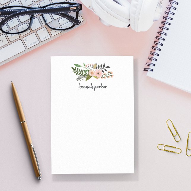 Bloco Post-it Peach Meadow| Personalized (Criador carregado)