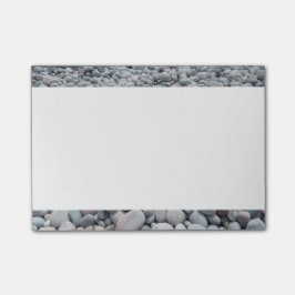 Bloco Post-it Pedras simples do seixo