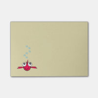 Peixes Vermelhos com Ilustração de Cartoon de Olho