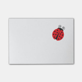 Bloco Post-it Pequeno Ladybug