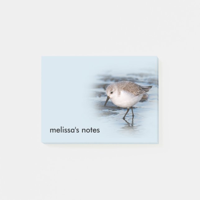 Bloco Post-it Pequeno Saneamento Bonito na Praia (Frente)