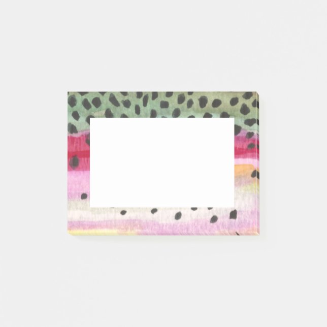Bloco Post-it Pesca de trutas (Frente)