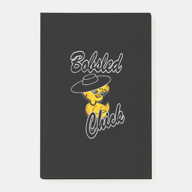 Bloco Post-it Pintinho Bobsled nº 4 (Frente)