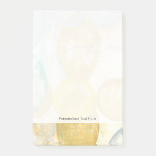 Bloco Post-it Pintura de Abstrato moderno em Newsprint