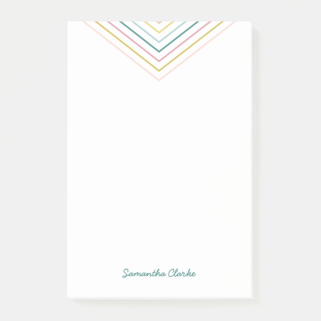 Bloco Post-it Ponto (Grande) - Esmeralda (Frente)