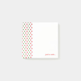 Bloco Post-it pontos coloridos