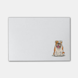 Bloco Post-it Post-it do buldogue