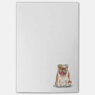 Bloco Post-it Post-it do buldogue