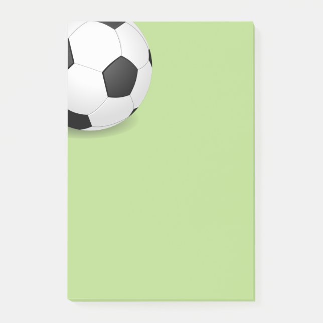 Bloco Post-it Posto-it-Notes-bola de futebol (Frente)