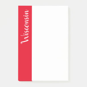 Bloco Post-it Posto-it-Notes-Wisconsin