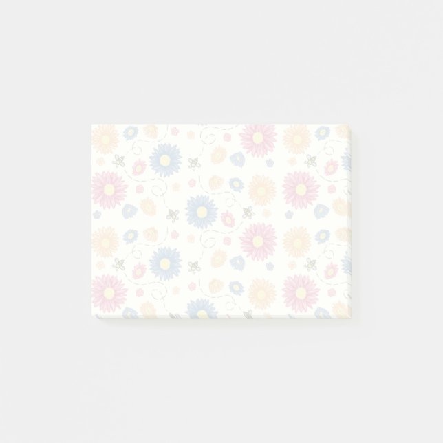 Bloco Post-it Primavera Cores (Frente)