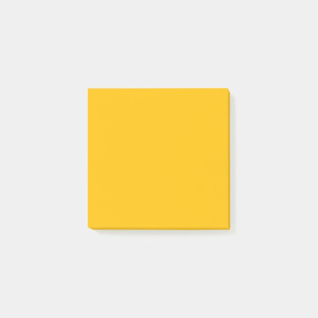 Bloco Post-it Quadrado Amber (Frente)