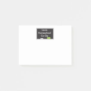 Bloco Post-it Quadro Op do Co da grande escola Home