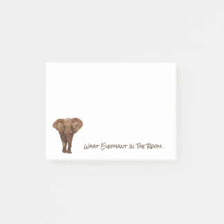 Bloco Post-it Que elefante na sala