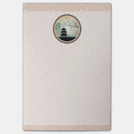 Bloco Post-it Raio de luz Pagoda "Esperança"