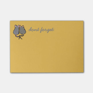 Bloco Post-it ratos românticos