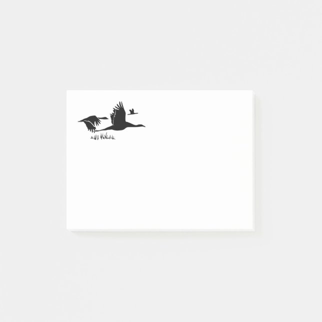 Bloco Post-it Rebanho dos gansos (Frente)