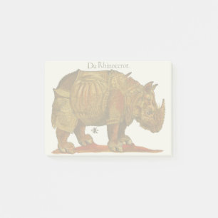 Bloco Post-it Rinocerontes Rinocerontes de Vintage Rhino Durer A