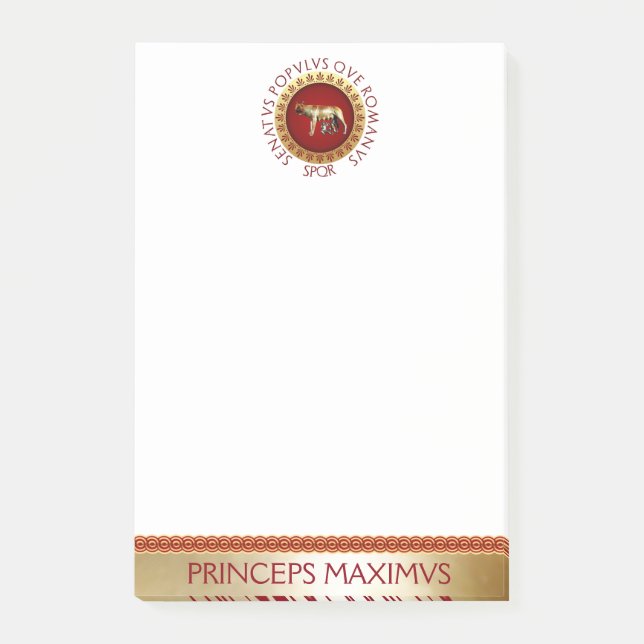 Bloco Post-it Romano (Frente)