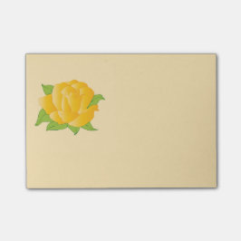 Bloco Post-it Rosa amarelo moderno