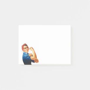 Bloco Post-it Rosie moderno o rebitador