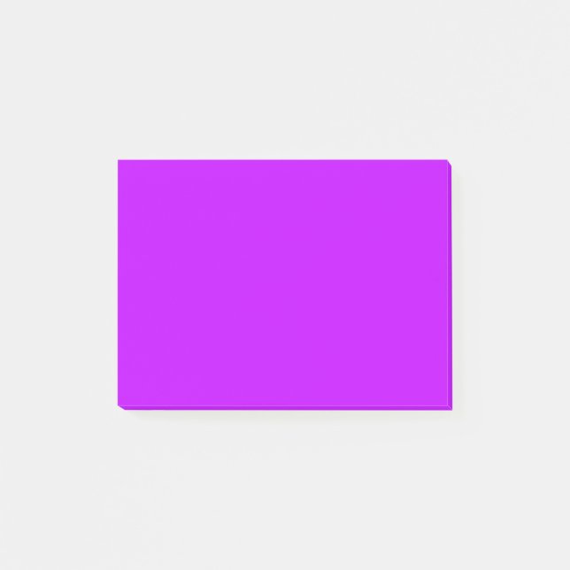 Bloco Post-it Roxo Simples (Frente)