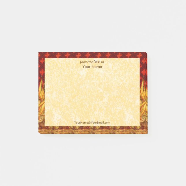 Bloco Post-it Ruas. Chama da Apolônia (VVP 001) Horizonal 4"x3" (Frente)