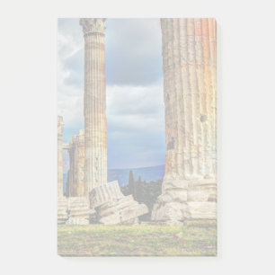 Bloco Post-it Ruínas antigas na Grécia de Atenas
