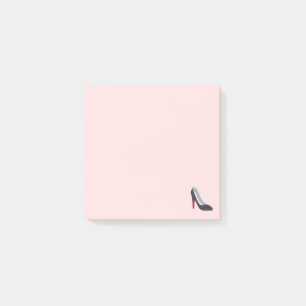 Bloco Post-it Salto alto preto Emoji
