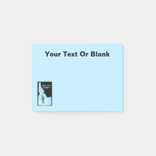 Bloco Post-it Segurança Sasquatch - Idaho