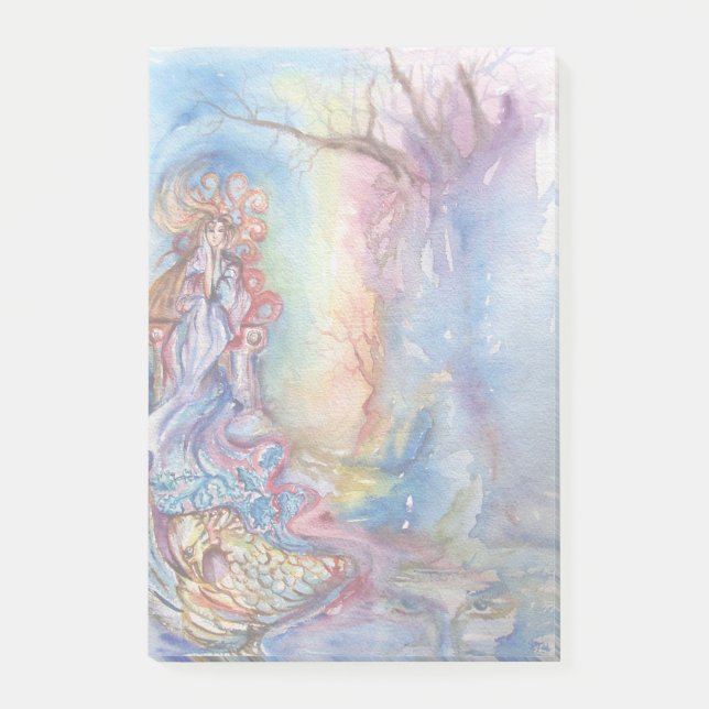 Bloco Post-it SENHORA DO LAGO/Magia e Mistério (Frente)