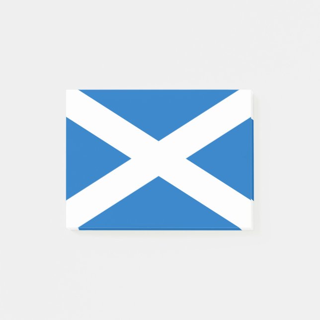 Bloco Post-it Sinalizador das Notas da Scotland Post-it® (Frente)