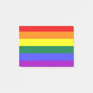 Bloco Post-it Sinalizador do Orgulho Arco-Íris