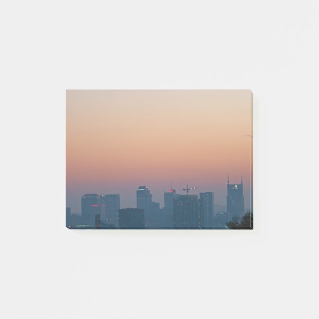 Bloco Post-it Skyline de Nashville (Frente)