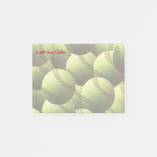 Bloco Post-it Softbol Amarelo
