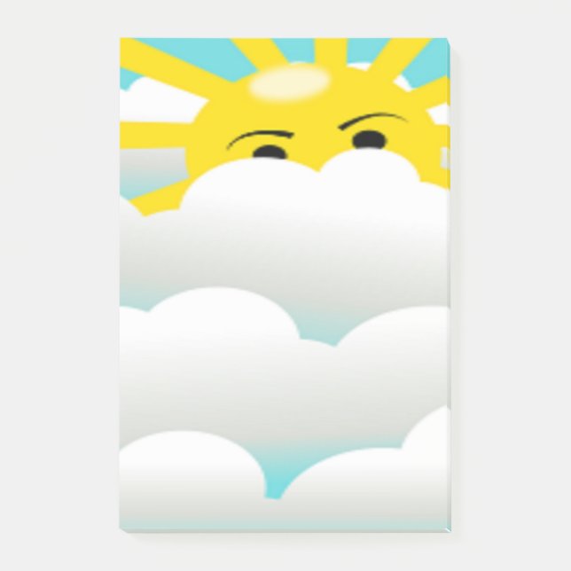 BLOCO POST-IT SOL OCULTO (Frente)