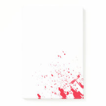 Splatter vermelho do sangue