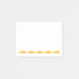 Bloco Post-it Submarino amarelo