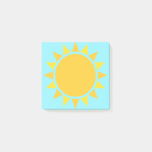 Bloco Post-it Sun amarelo Emoji